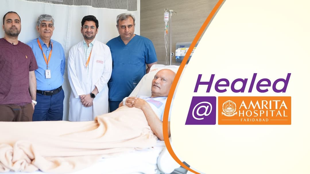 Mr. Ramesh Raj Pokharel from Nepal underwent Rectal tumor surgery 