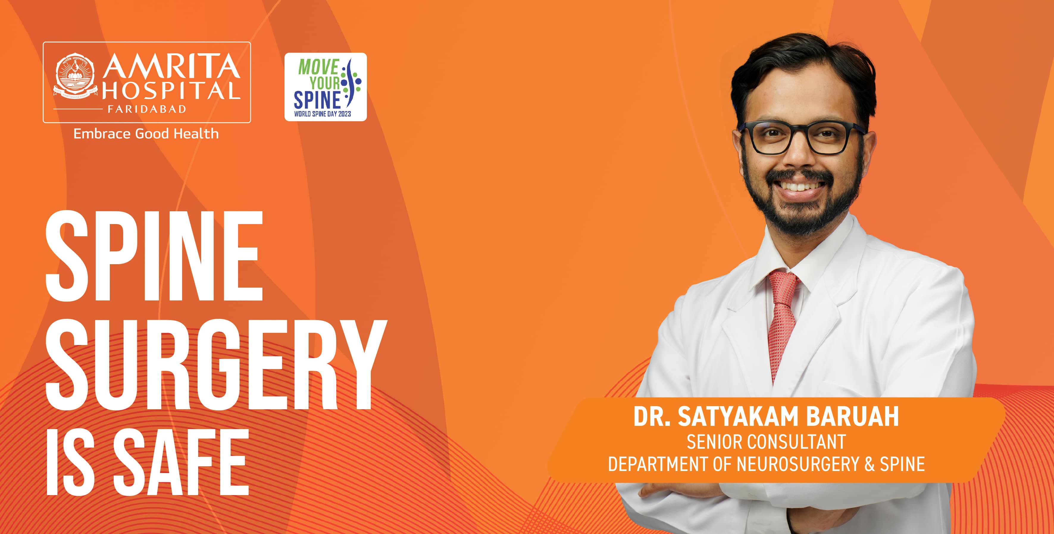 Spine surgery is safe 