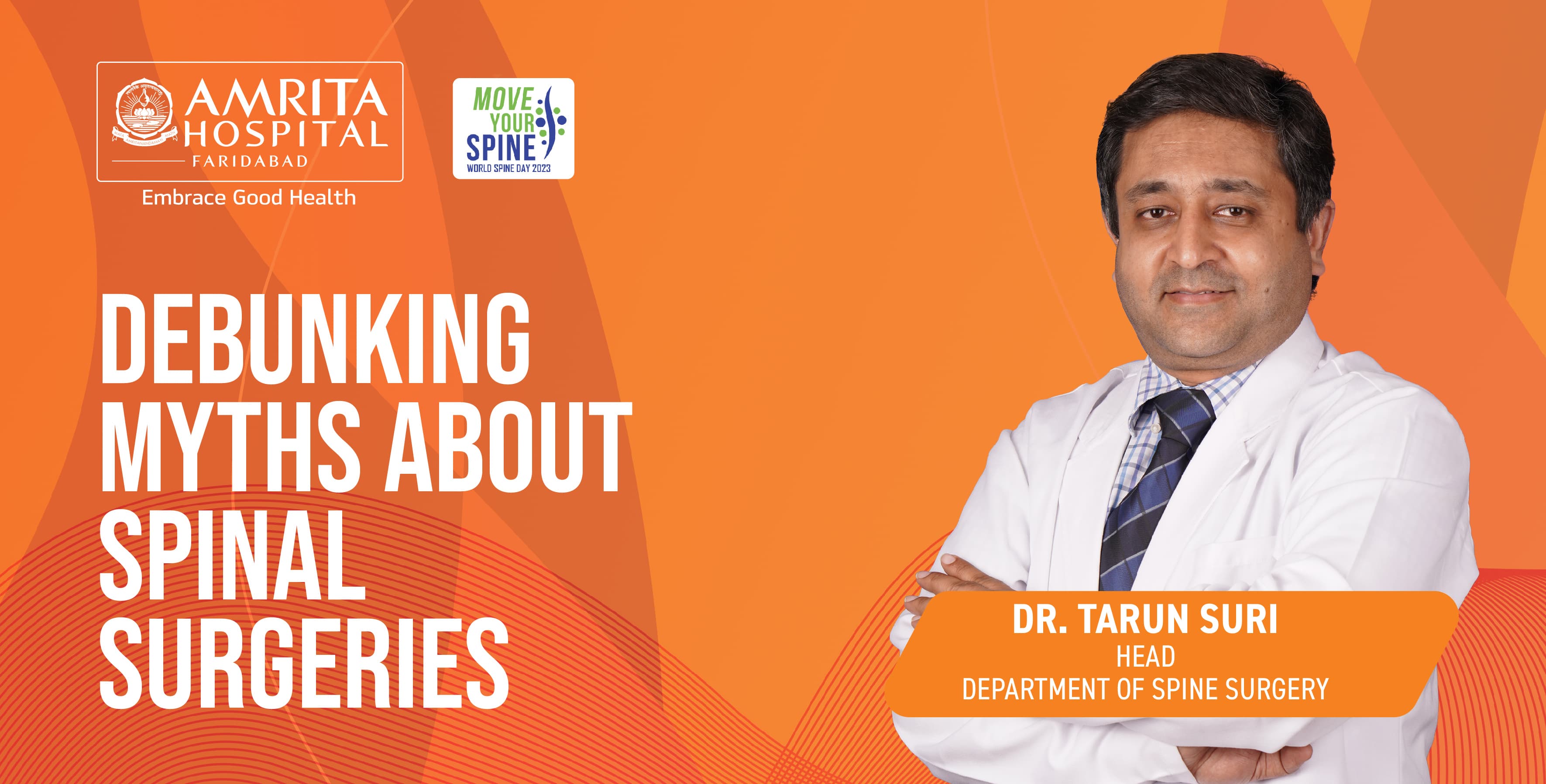 Debunking myths about spinal surgeries 