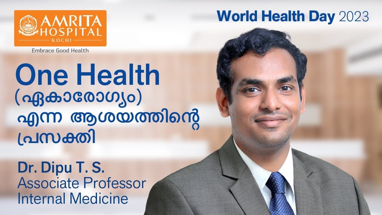 One Health for a healthier world - honoring 75 years of the World Health Organization.