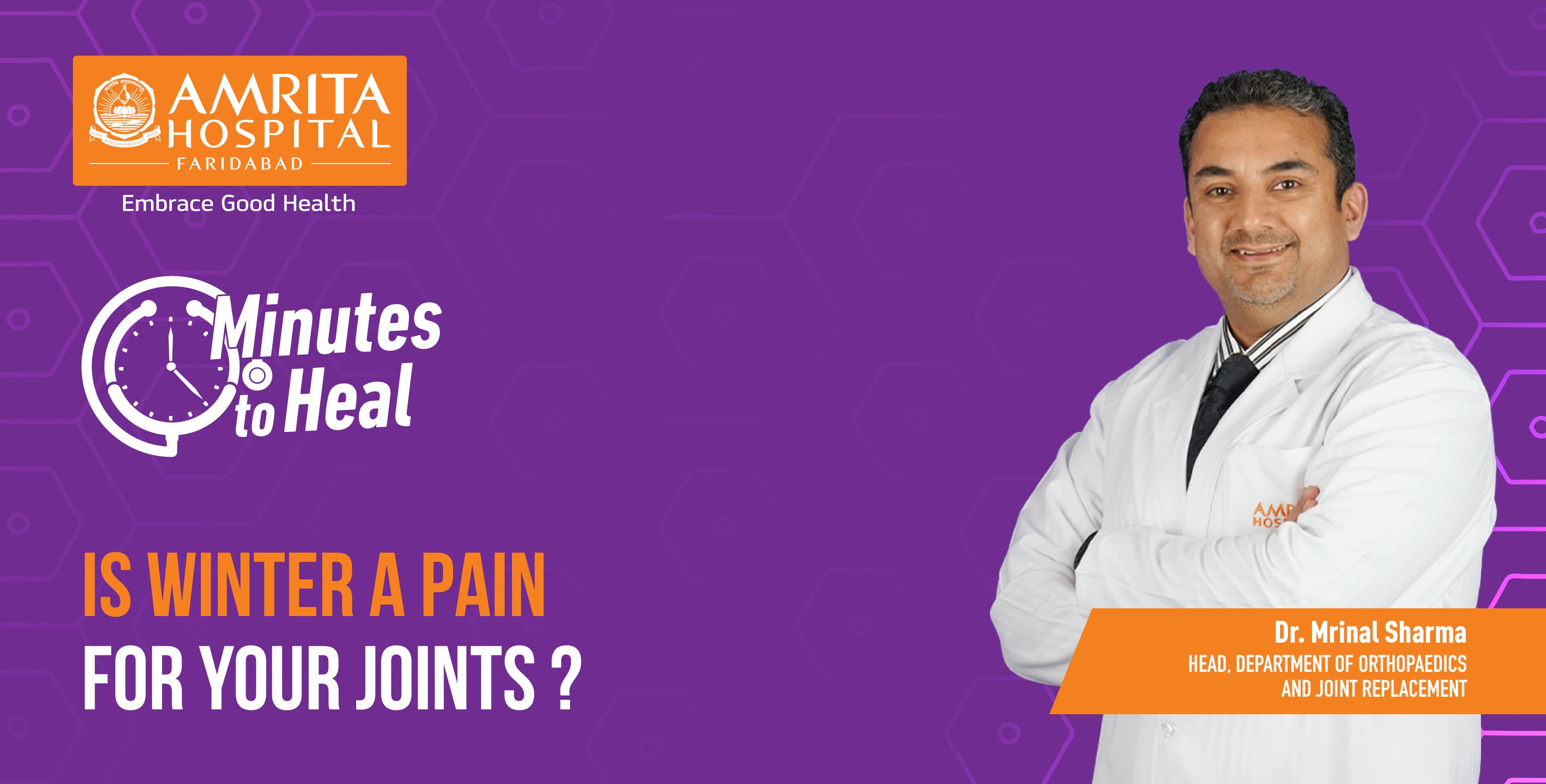 Is winter a pain for your joints?