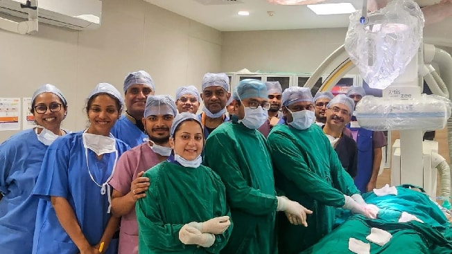 Amrita Hospital Faridabad becomes Asia's first hospital to put a harmony valve in the heart of a patient