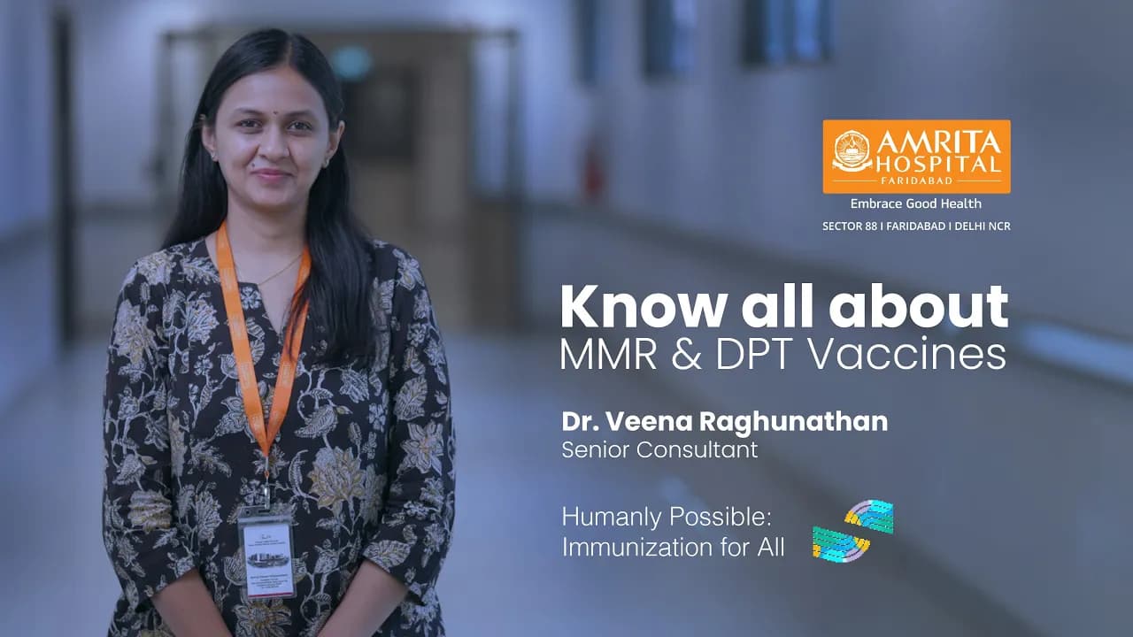 Know all about MMR & DPT Vaccines